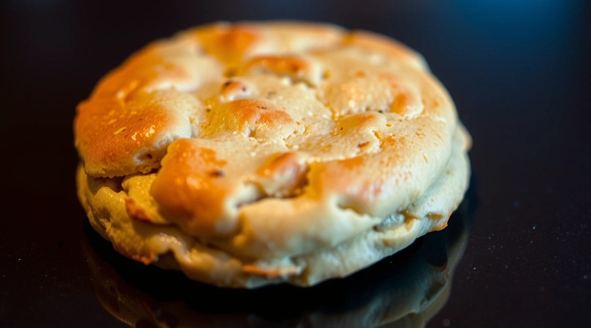 A magnified cookie with binary code overlay, symbolizing data privacy and digital tracking.