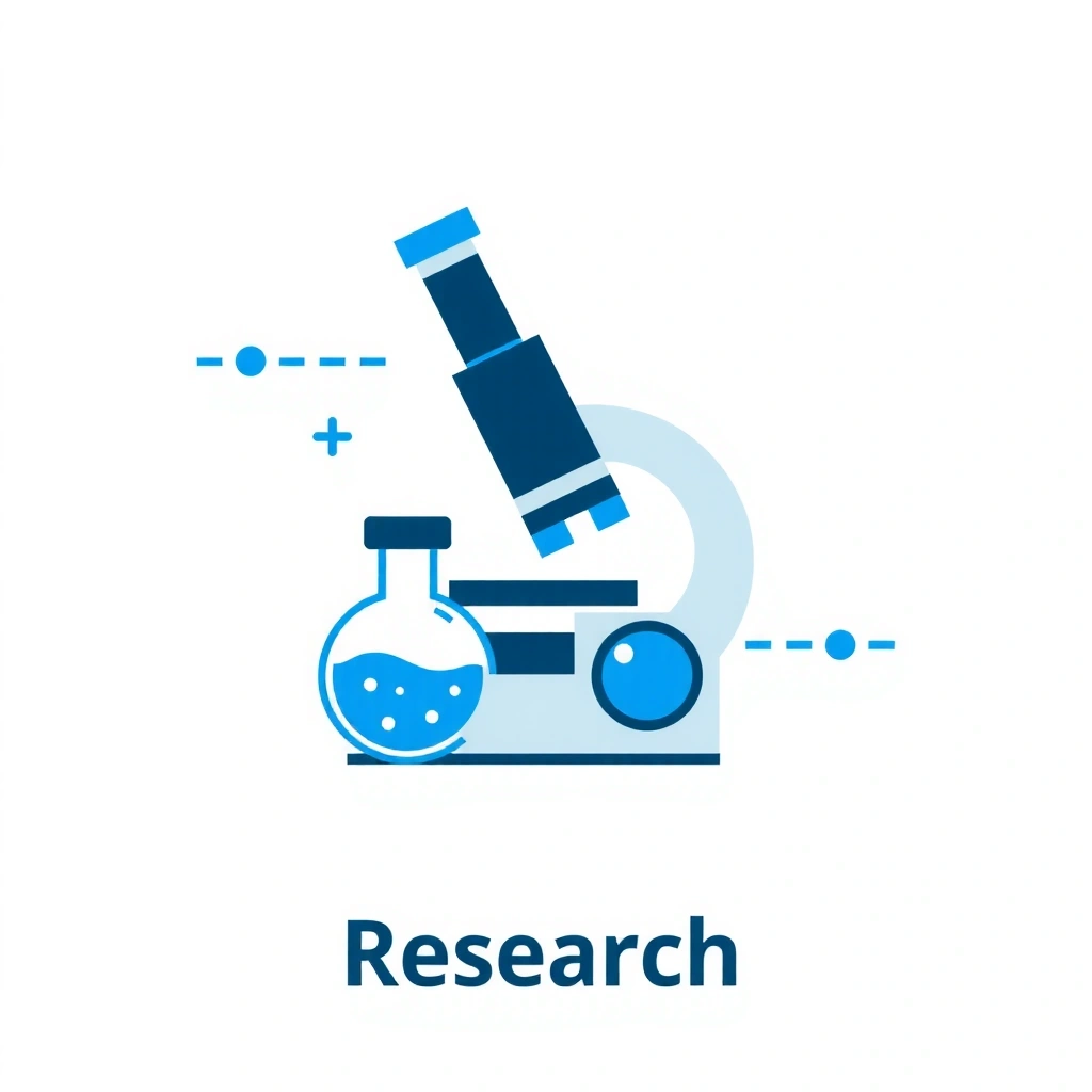 Scientific research icon